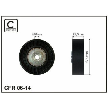 Ролик CAFFARO 0614