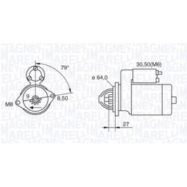 Стартер MAGNETI MARELLI 063280045010