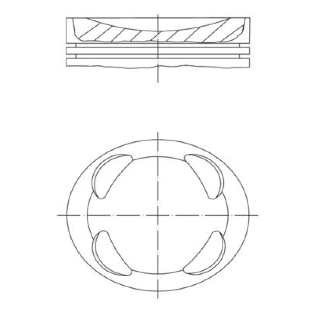 Поршень MAHLE 081pi00104002