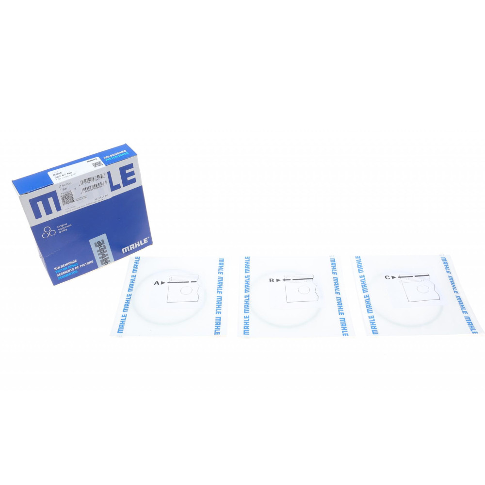 Комплект поршневых колец MAHLE ORIGINAL 08267n0