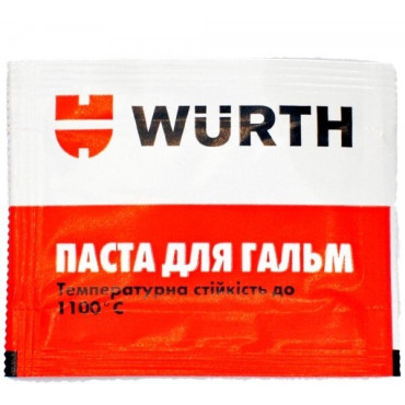 Паста защитная для тормозной системы, 1100°с, паке WURTH 08931105