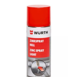 Цинк-спрей світлий, 400мл WURTH 0893113114