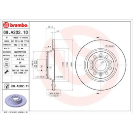 Гальмівний диск BREMBO 08a20211