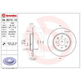 BREMBO 08b31010 Диск гальмівний BREMBO 08b31010
