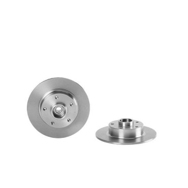 Гальмівний диск задній /к-т з підшипником, +кільце ABS BREMBO 08b36927
