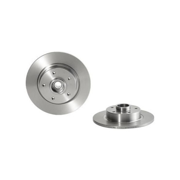 Гальмівний диск задній /к-т з підшипником, +кільце ABS BREMBO 08b39727