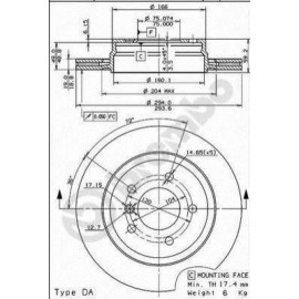Шаровой шарнир BLUE PRINT adm58655