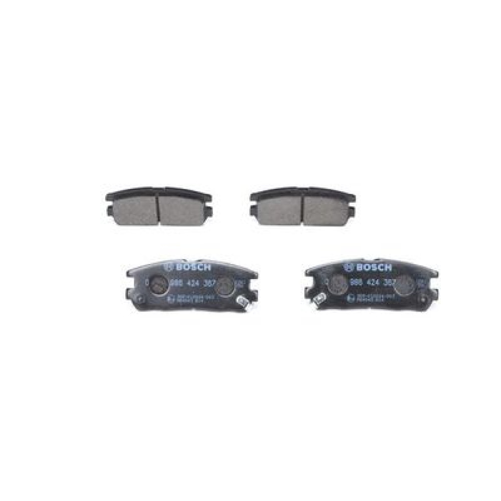 Комплект тормозных колодок из 4 шт. дисков BOSCH 0986424367