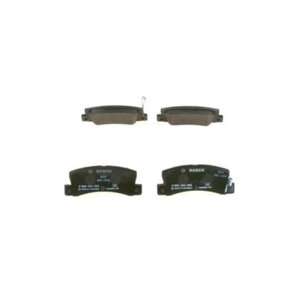 Комплект гальмівних колодок - дискові BOSCH 0986424383