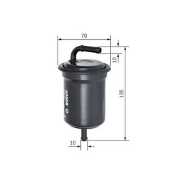 Фильтр топливный BOSCH 0986450106