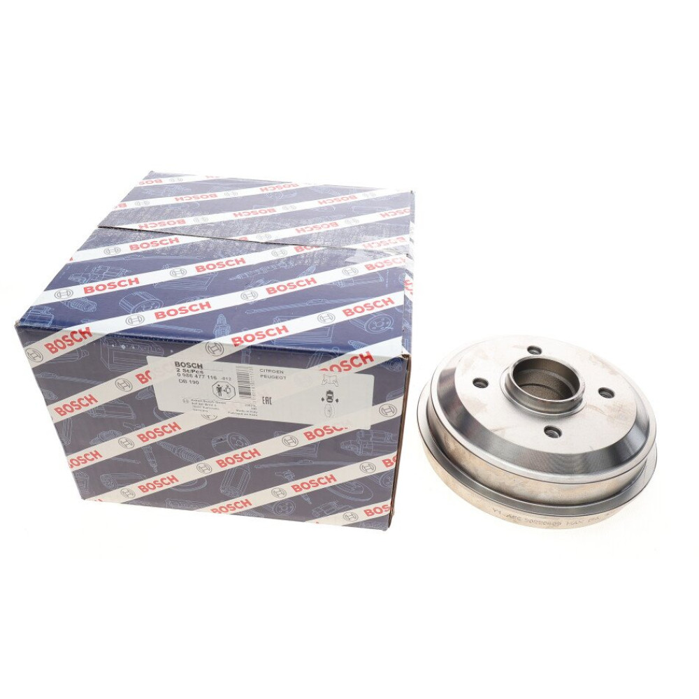 Барабан тормозной BOSCH 0986477116
