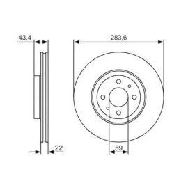 BOSCH 0986479s01 Диск тормозной BOSCH 0986479s01