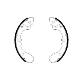 Тормозные колодки барабаны BOSCH 0986487687