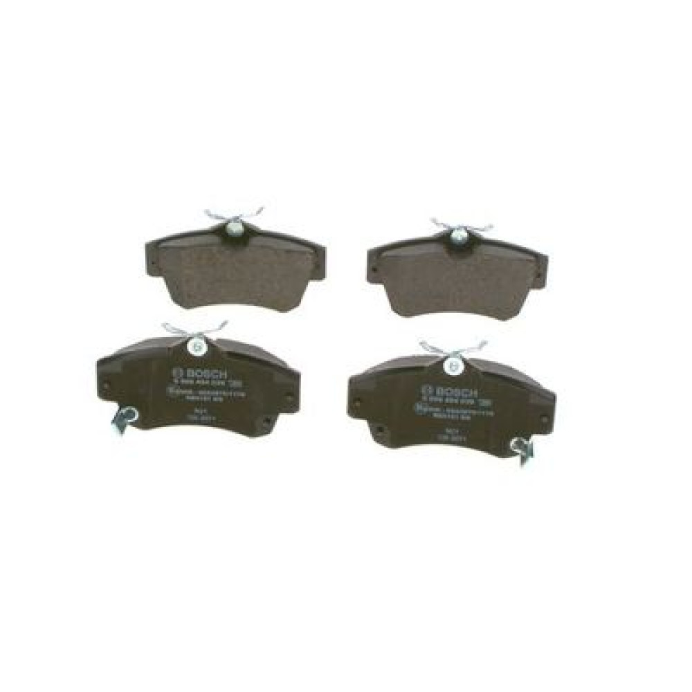 Комплект тормозных колодок из 4 шт. дисков BOSCH 0986494029