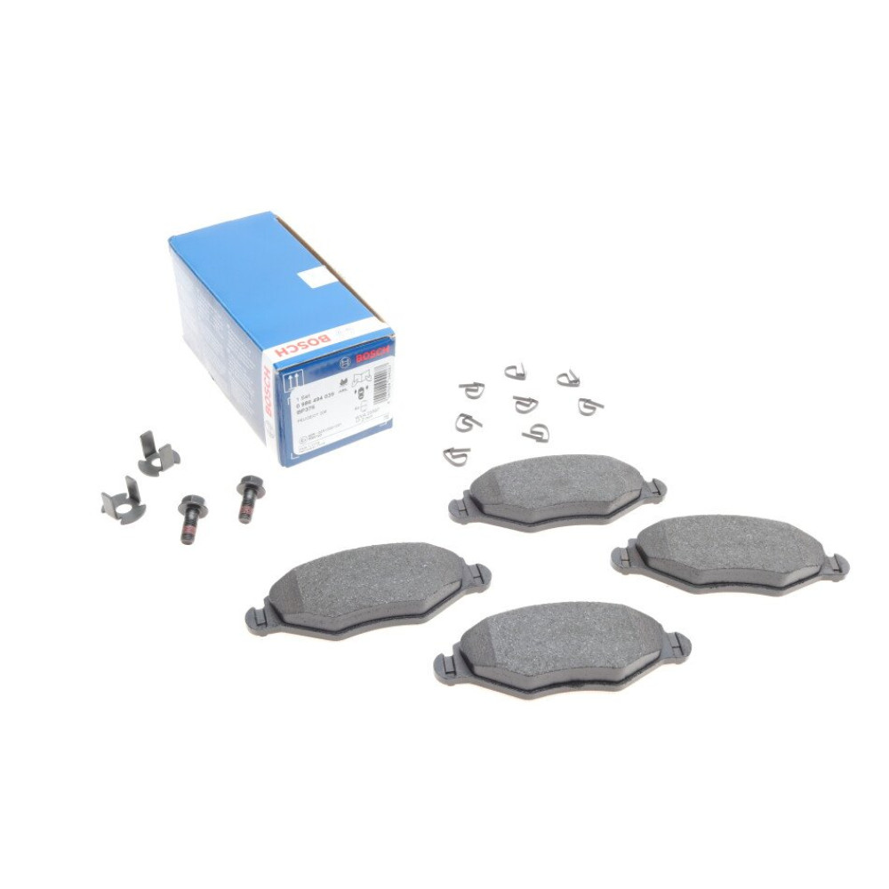 Комплект тормозных колодок из 4 шт. дисков BOSCH 0986494039