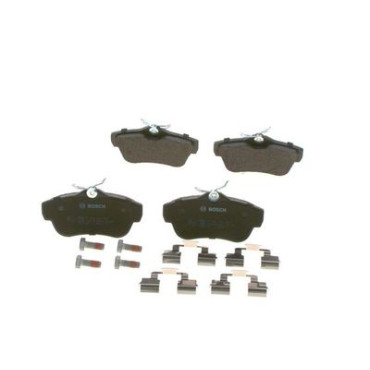 Комплект гальмівних колодок з 4 шт. дисків BOSCH 0986494192
