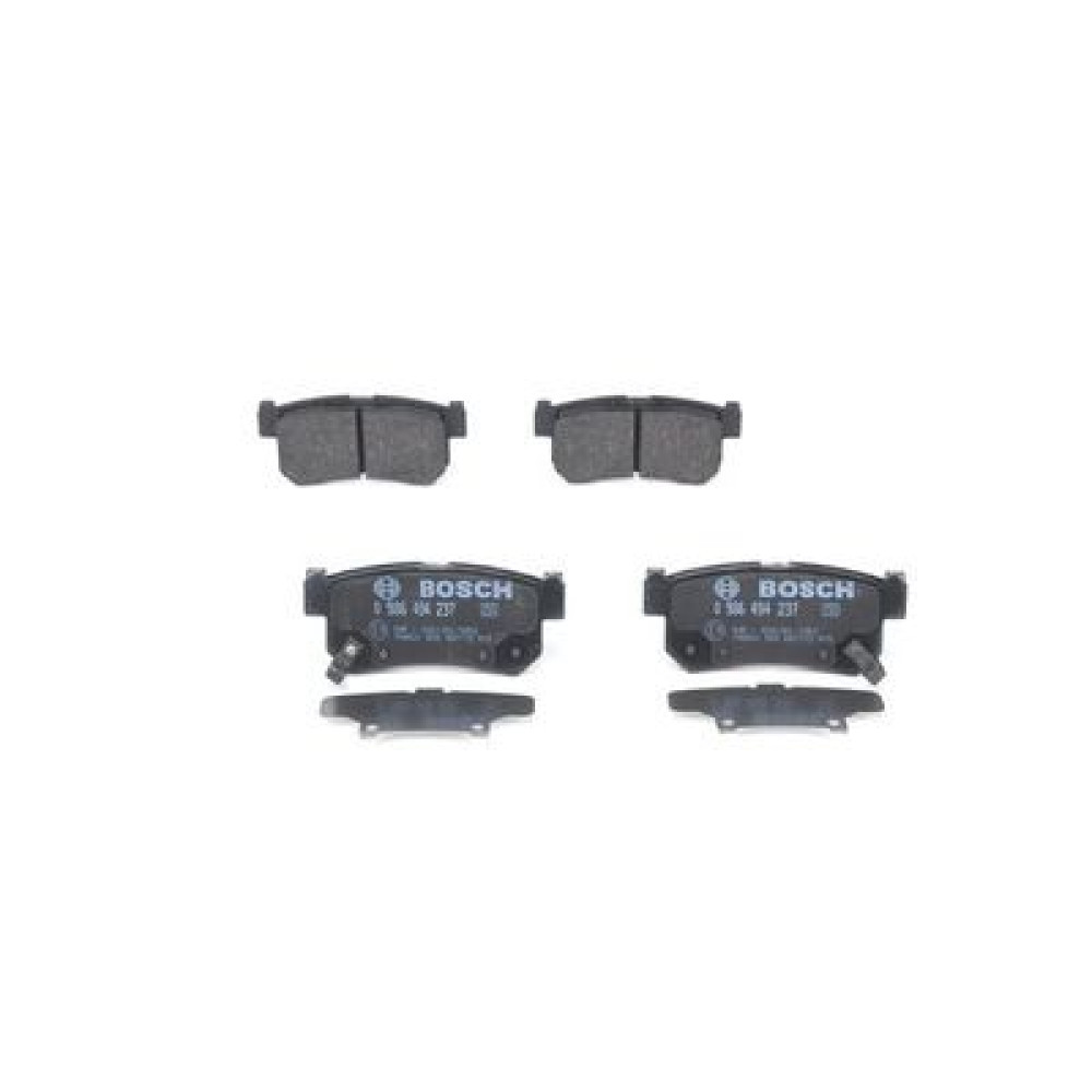 Комплект тормозных колодок BOSCH 0986494237