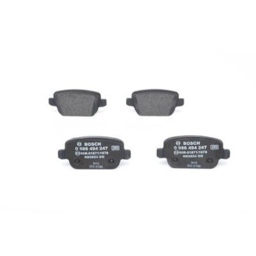 Комплект тормозных колодок BOSCH 0986494247