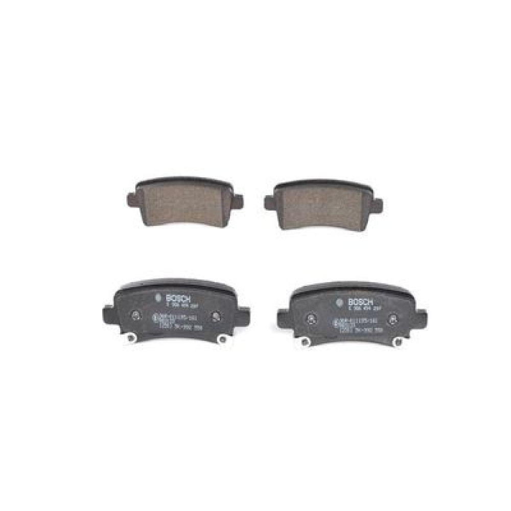 Комплект тормозных колодок из 4 шт. дисков BOSCH 0986494297