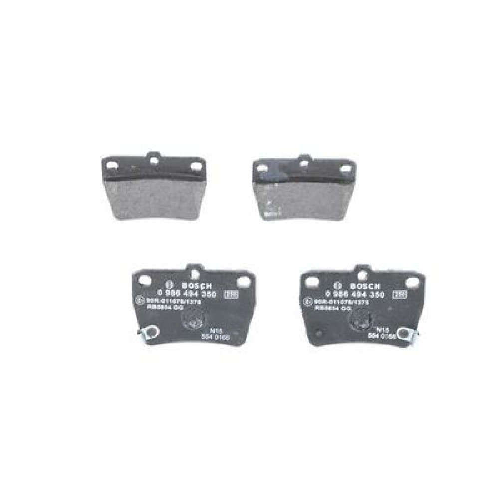 Комплект тормозных колодок BOSCH 0986494350