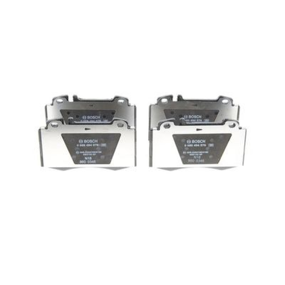 Комплект тормозных колодок из 4 шт. дисков BOSCH 0986494576