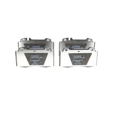 Комплект гальмівних колодок з 4 шт. дисків BOSCH 0986494576