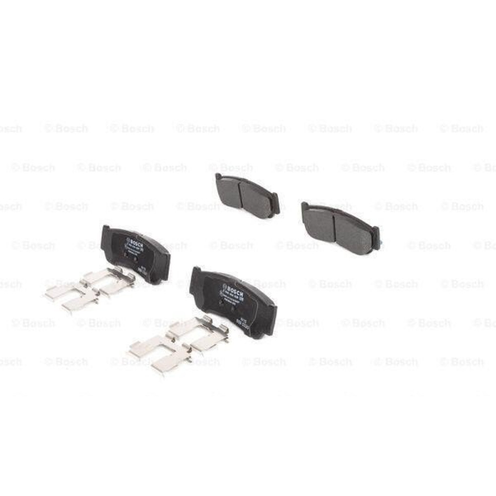 Дисковые колодки задние BOSCH 0986494628