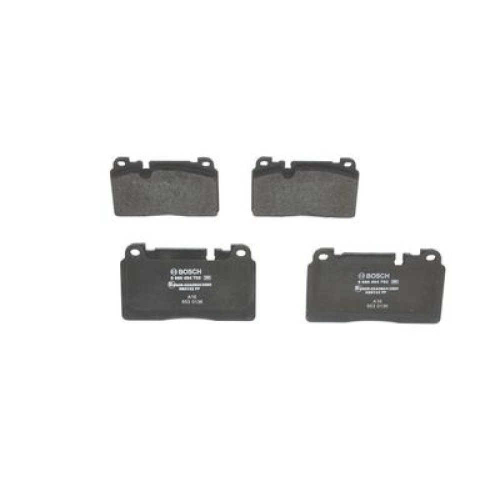 Комплект гальмівних колодок з 4 шт. дисків BOSCH 0986494702