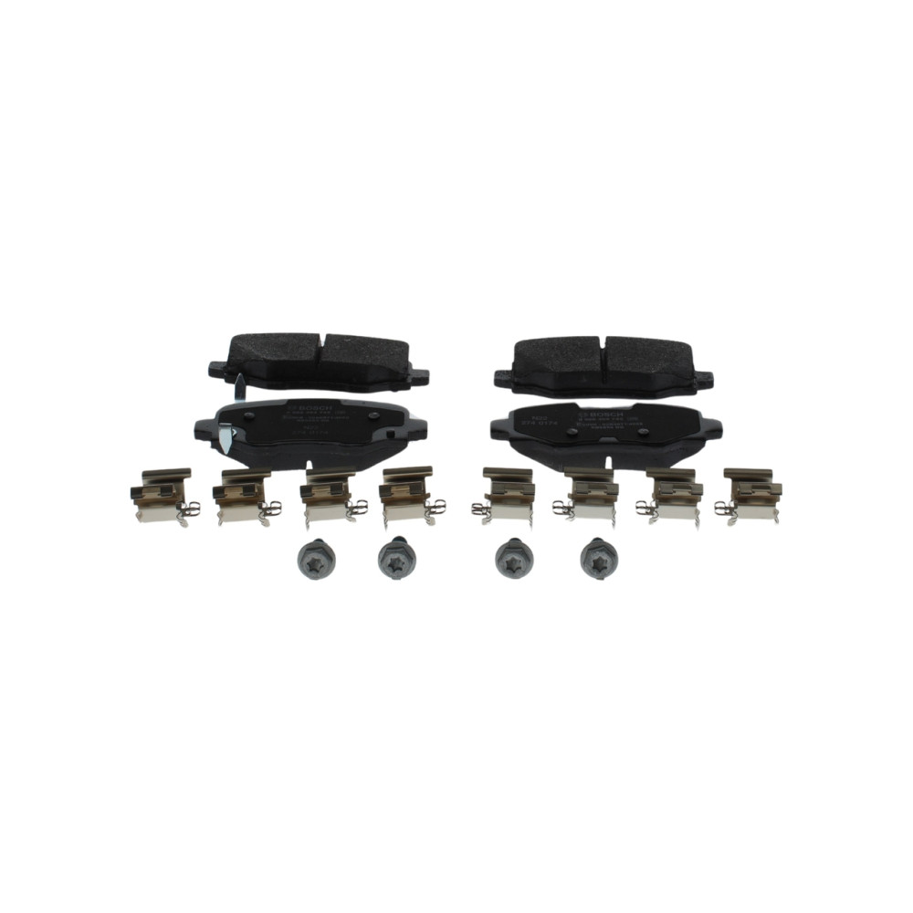 Дисковые колодки задние BOSCH 0986494745