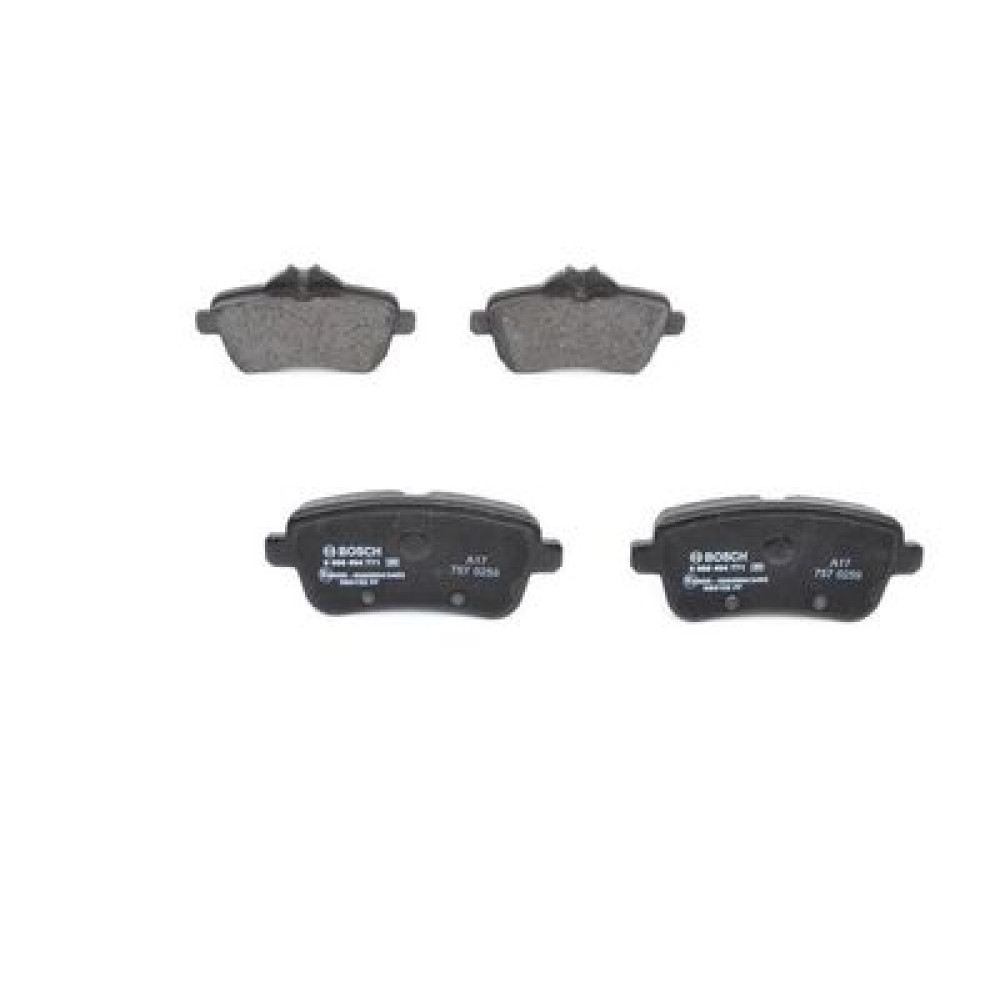 Комплект тормозных колодок из 4 шт. дисков BOSCH 0986494771