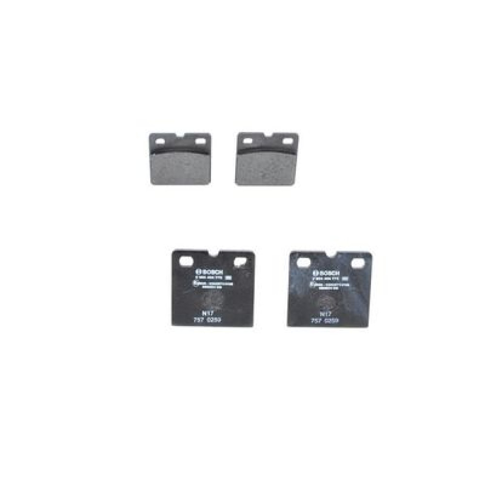 Дискові колодки задні BOSCH 0986494775
