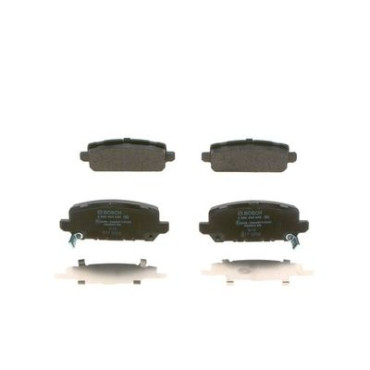 Комплект гальмівних колодок з 4 шт. дисків BOSCH 0986494838