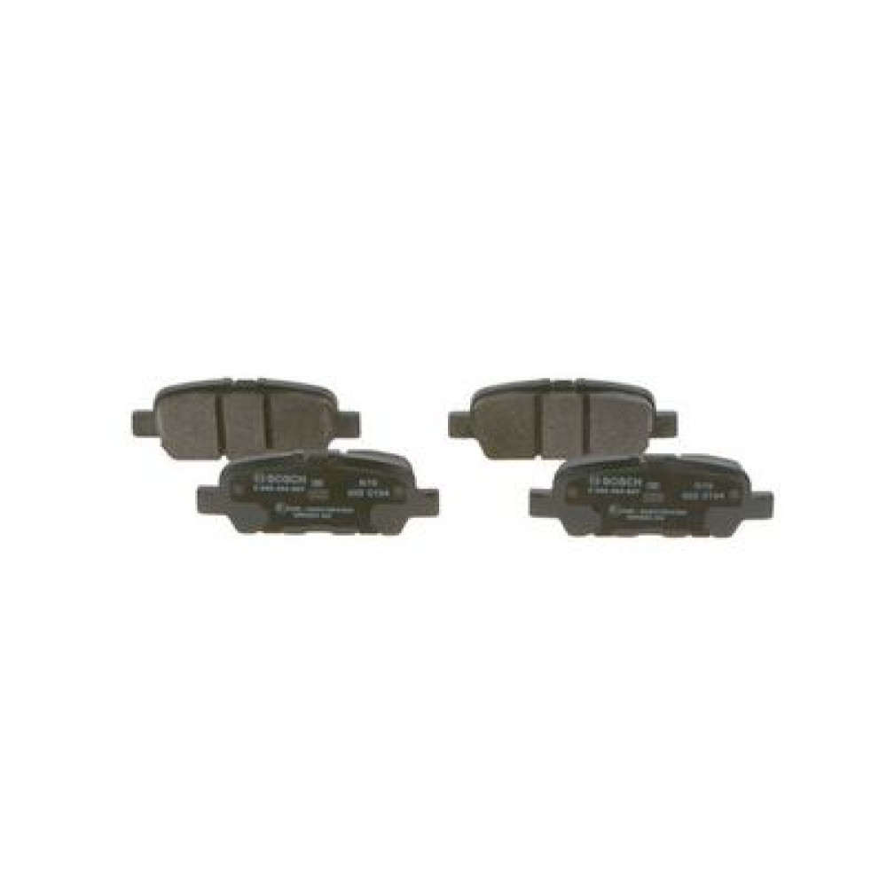 Комплект гальмівних колодок BOSCH 0986494857