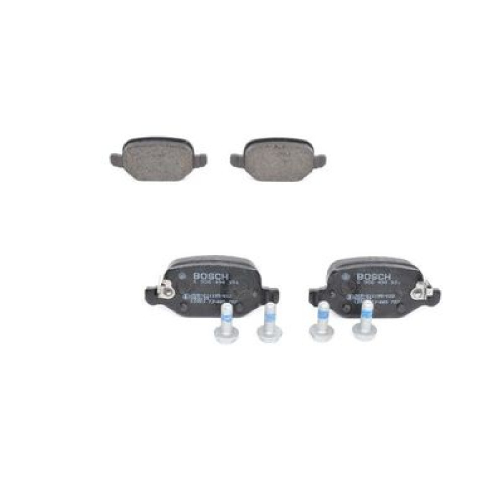Комплект тормозных колодок из 4 шт. дисков BOSCH 0986494934