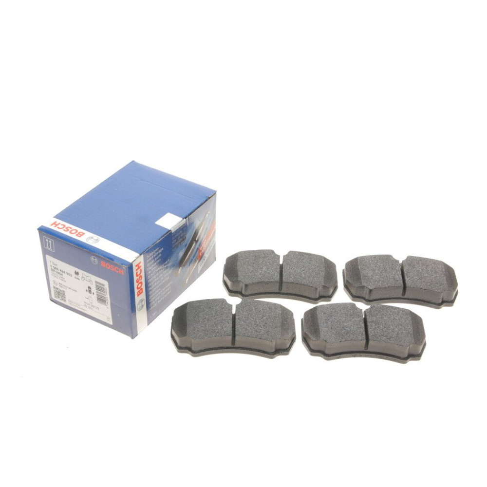 Комплект тормозных колодок из 4 шт. дисков BOSCH 0986494953