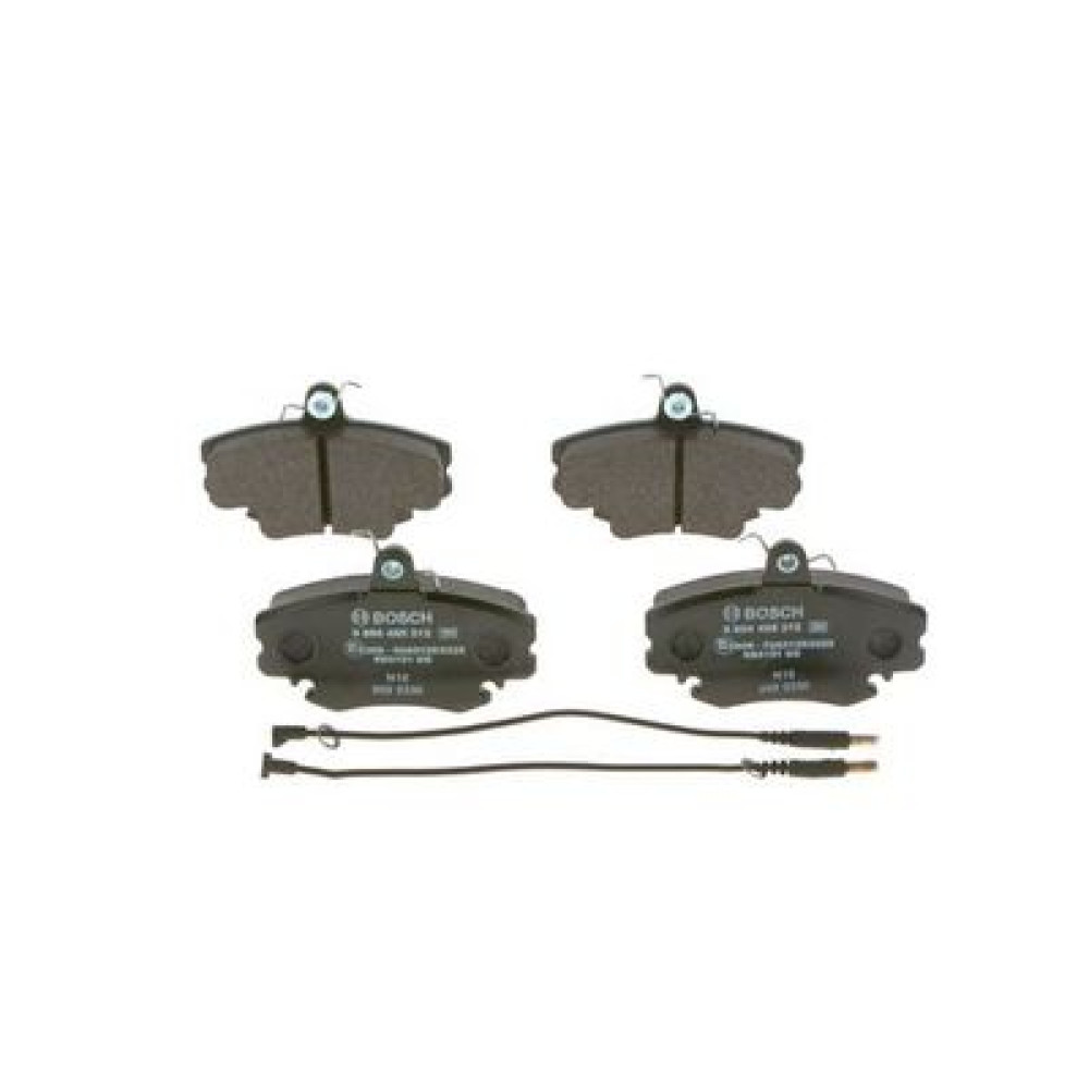 Комплект тормозных колодок из 4 шт. дисков BOSCH 0986495212