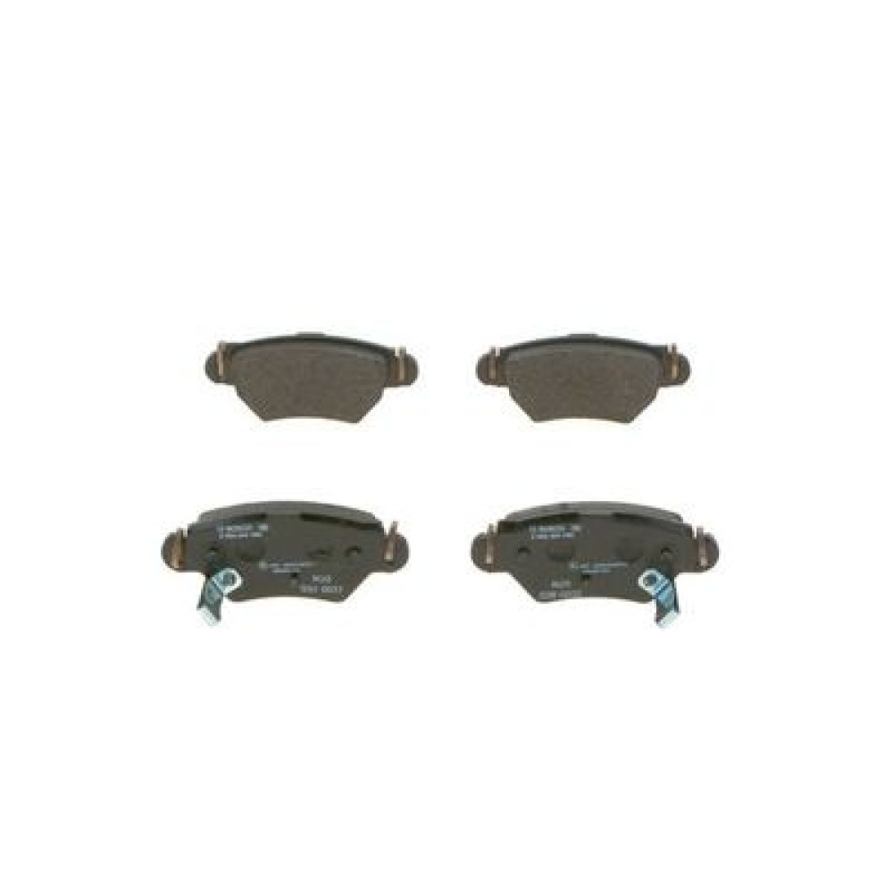 Комплект гальмівних колодок з 4 шт. дисків BOSCH 0986495250