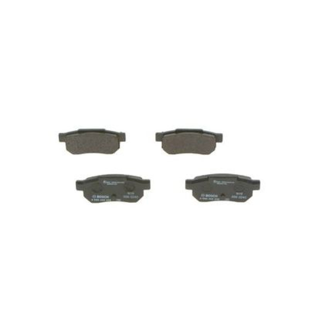 Комплект тормозных колодок из 4 шт. дисков BOSCH 0986495256