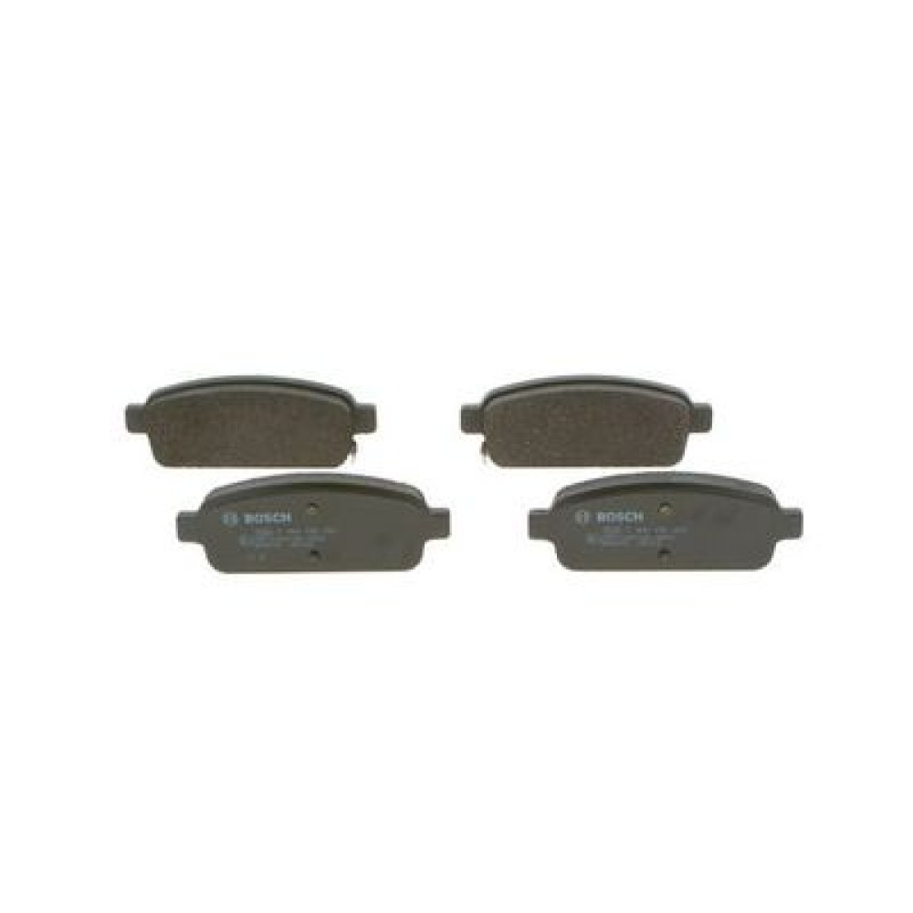 Комплект гальмівних колодок з 4 шт. дисків BOSCH 0986495259