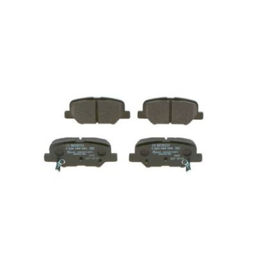 Комплект тормозных колодок из 4 шт. дисков BOSCH 0986495358