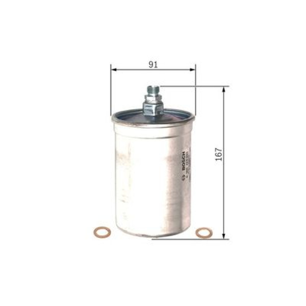 Фільтр паливний BOSCH 0986af8093