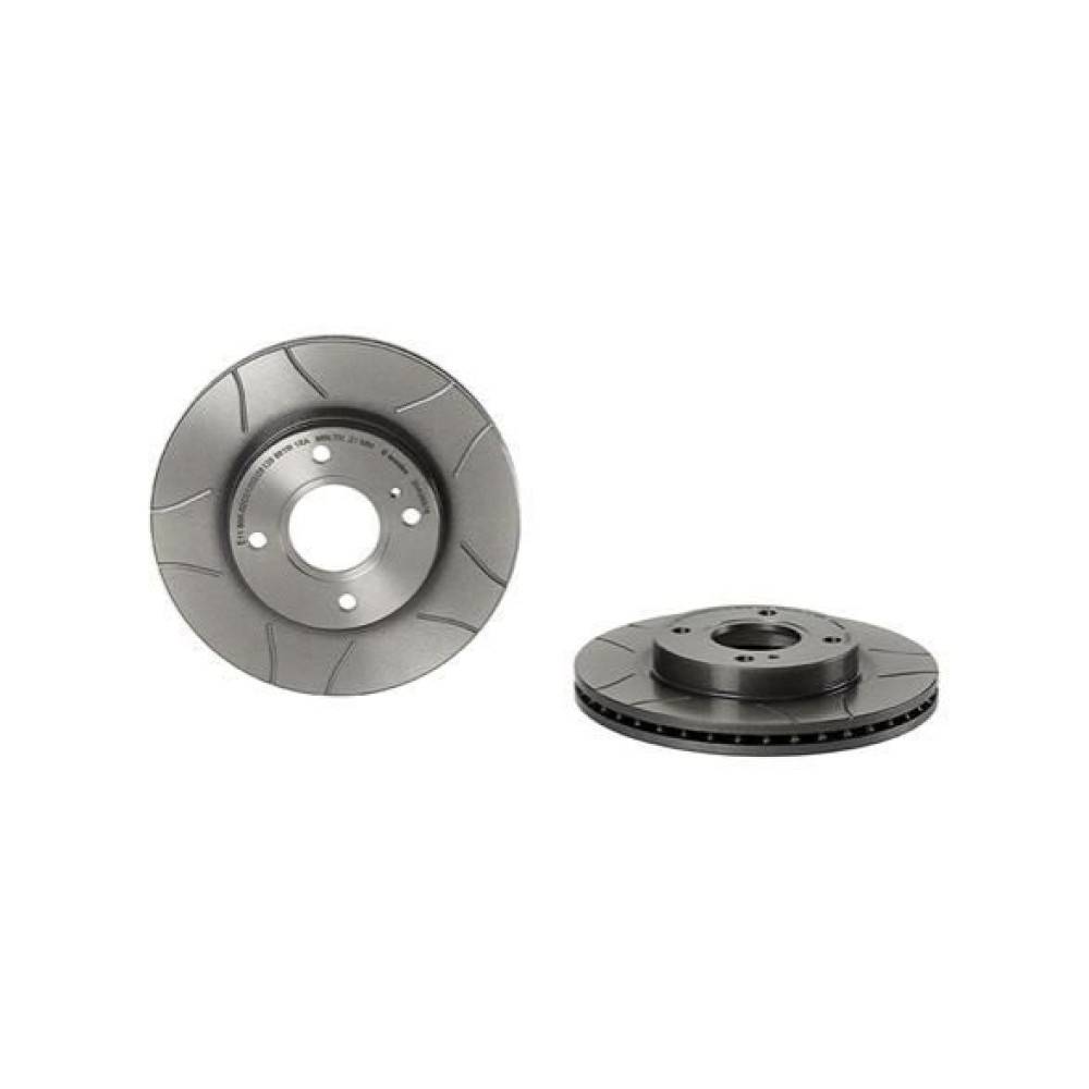 Тормозной диск передний BREMBO 09a96876