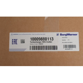 Турбокомпрессор BORGWARNER 10009880113