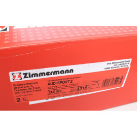 Диск гальмівний ZIMMERMANN 100331852