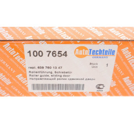 Ролик двери боковой верхний AUTOTECHTEILE 1007654