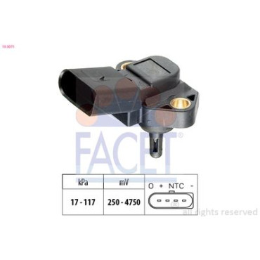 Датчик тиску повітря FACET 103071