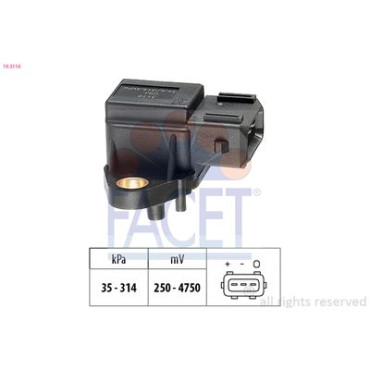 Датчик абсолютного давления FACET 103116
