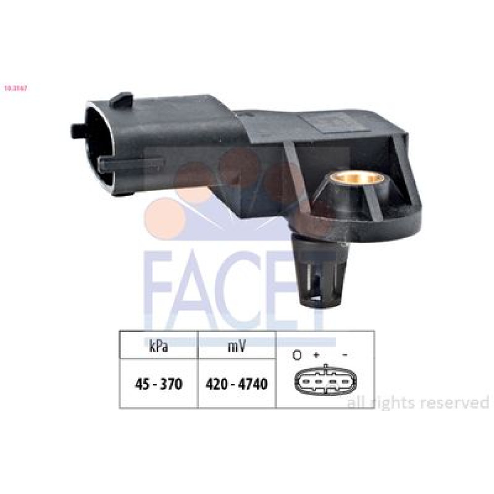 Датчик абсолютного тиску FACET 103167