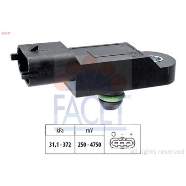 Датчик давления наддува FACET 103177