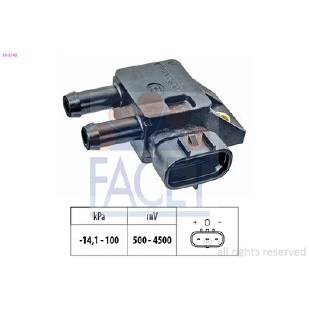 Датчик абсолютного давления FACET 103342